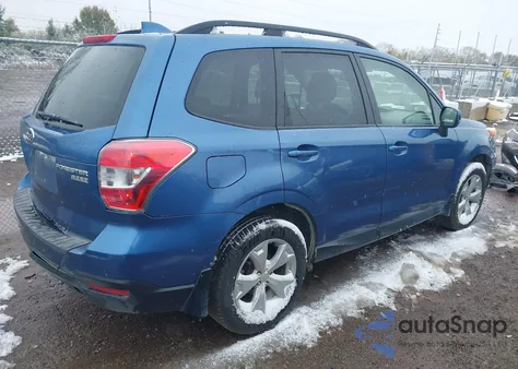 2016 Subaru Forester 2.5I Premium из США, поврежденный, VIN JF2SJADC0GH472695